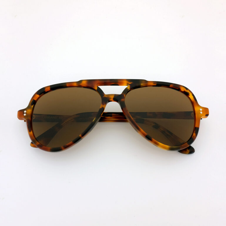 Tortoiseshell Aviator Sunglasses Brown Lens Urbane Muse Chris Smith® 