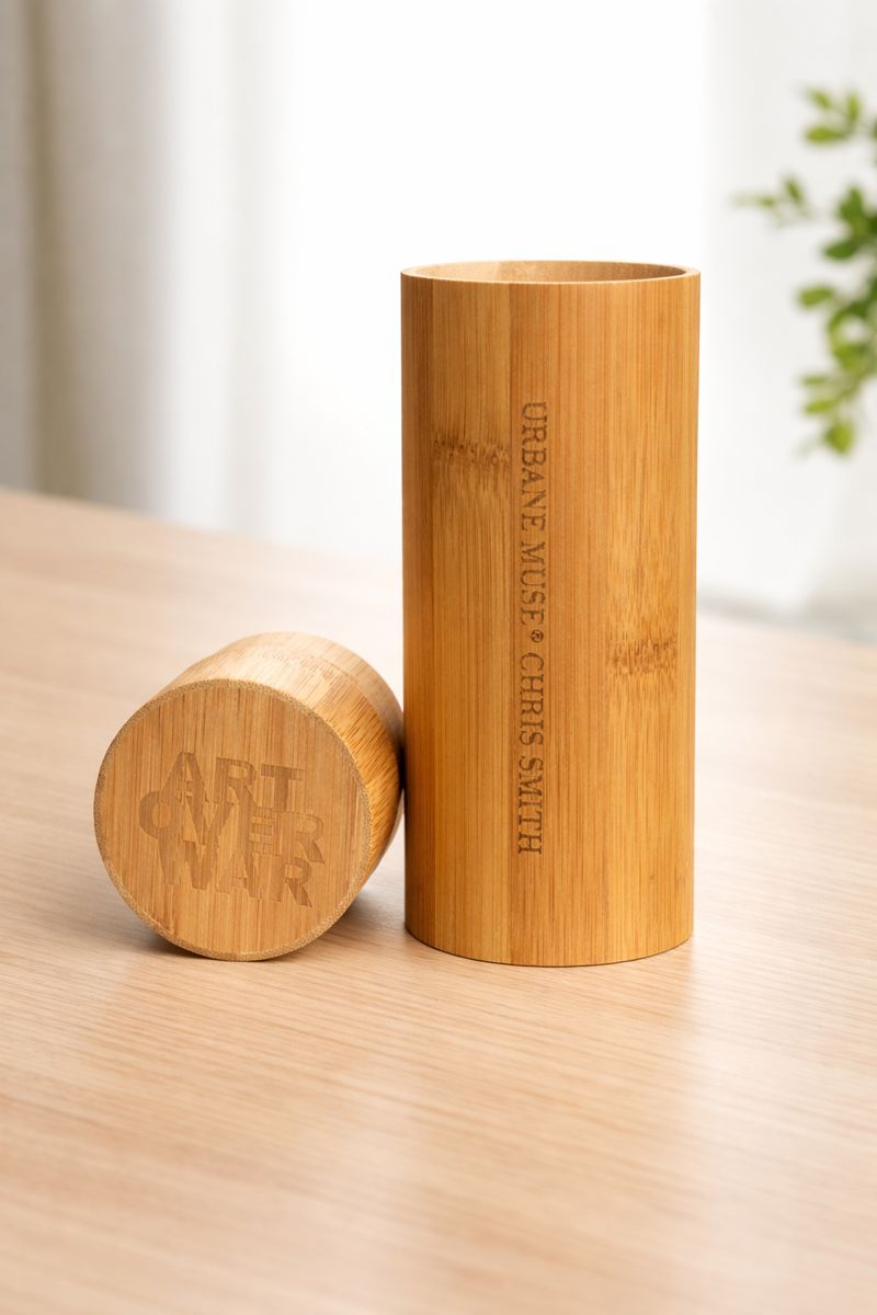 Reusable Bamboo Sunglasses Case